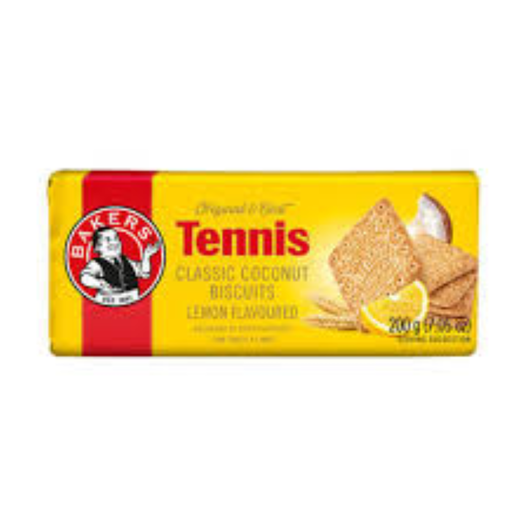 BAKERS TENNIS LEMON 200GM